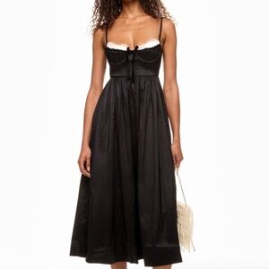 For Love and Lemons Doris Midi Dress NWT XS| read description